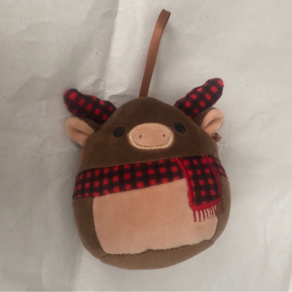 Squishmallow 4" Alfred the Moose plush ornament